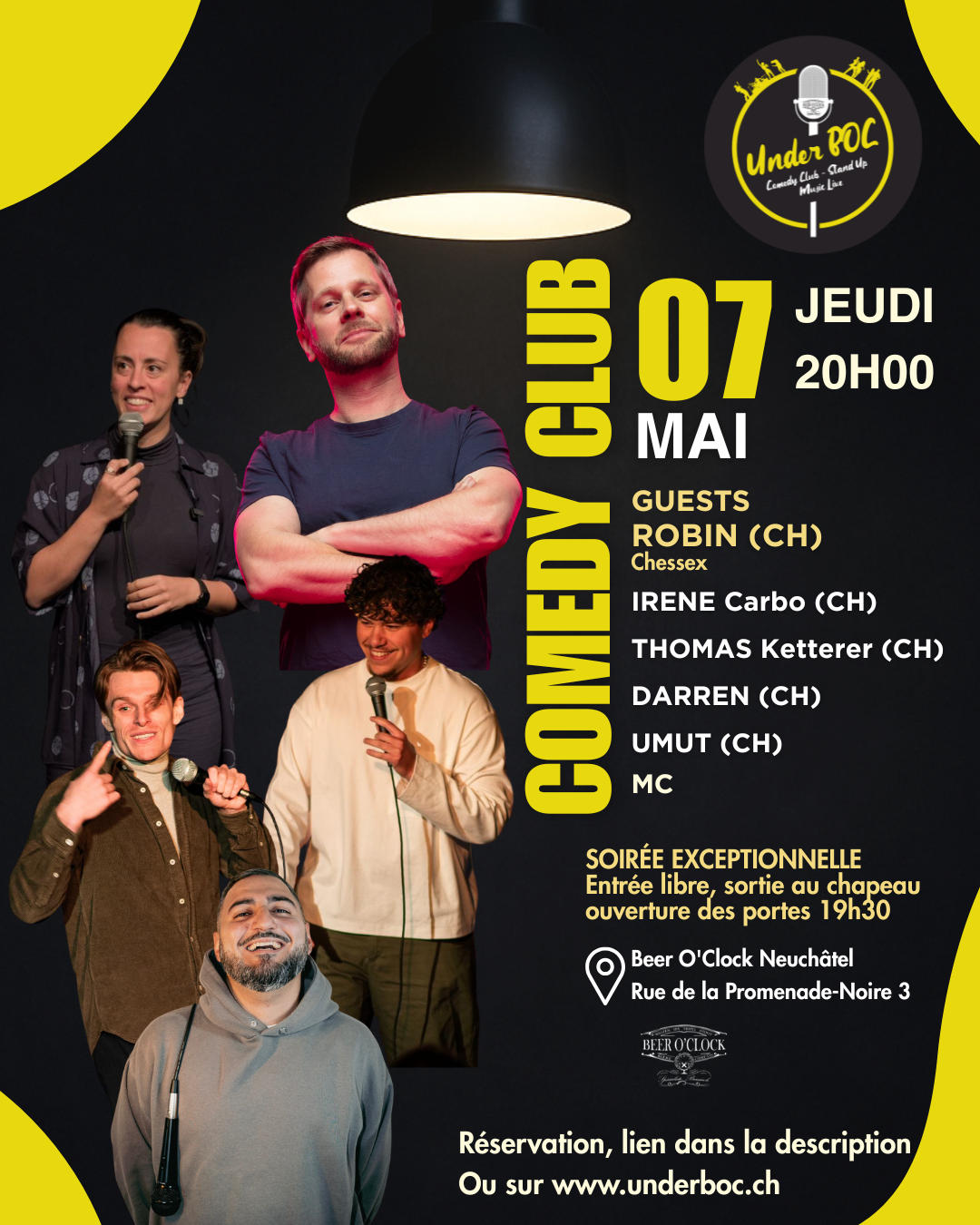 Underboc Comedy Club 07 Mai 2026