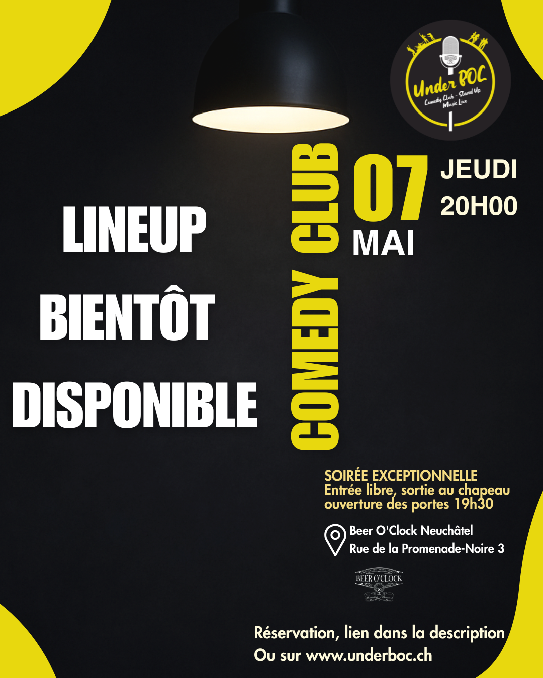 Underboc Comedy Club 07 Mai 2026