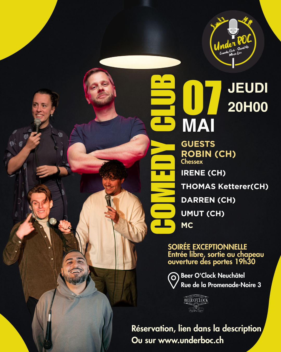 Underboc Comedy Club 07 Mai 2026